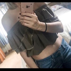 💖Blue Life top worn once